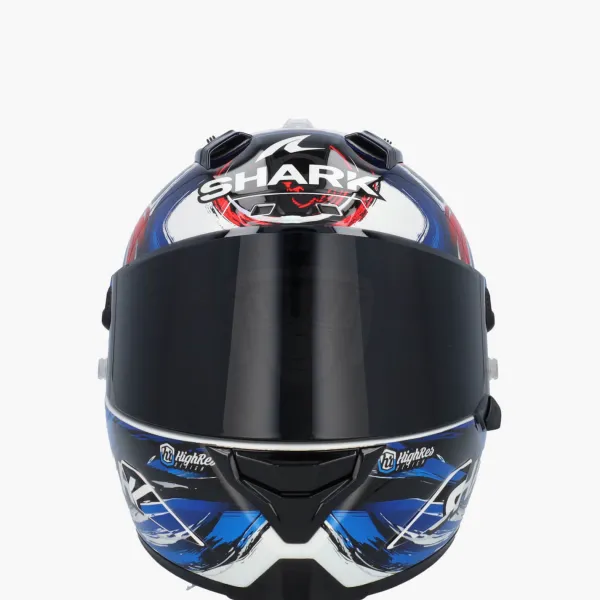 Shark Aeron-GP FIM #1 Replica Zarco Signature WKB> Integraalhelmen|Bluetooth Helmen