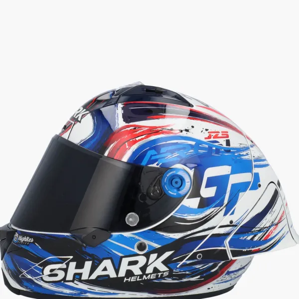 Shark Aeron-GP FIM #1 Replica Zarco Signature WKB> Integraalhelmen|Bluetooth Helmen