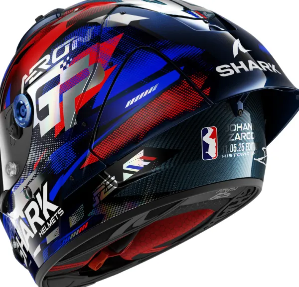 Shark Aeron-GP FIM #1 Replica Zarco Victory 2025 DBU> Integraalhelmen|Bluetooth Helmen
