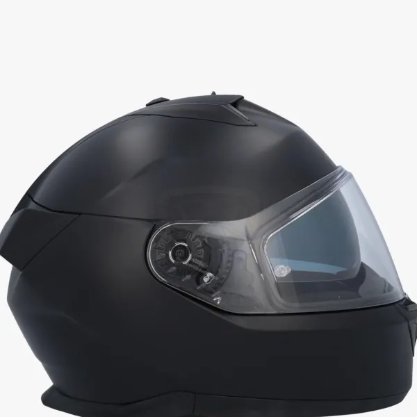 Shark D-Skwal 3 Blank Mat Black//Mat KMA> Integraalhelmen|Helmen Met Zonnevizier