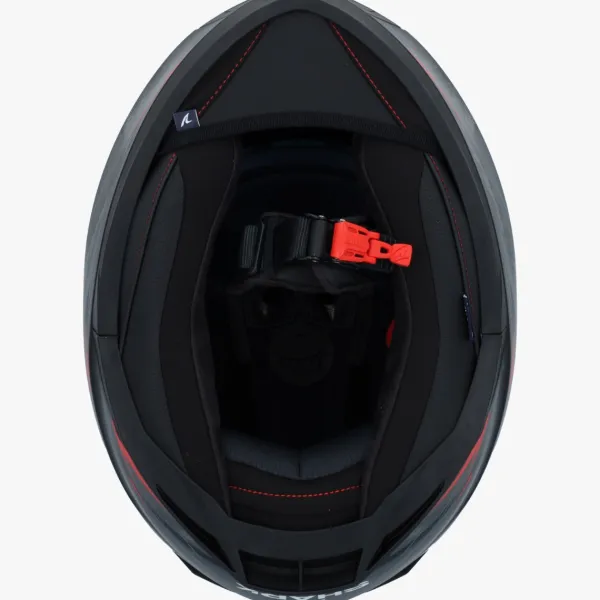 Shark D-Skwal 3 Blast-R Mat Black/Anthracite/Red KAR> Integraalhelmen|Helmen Met Zonnevizier