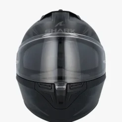 Shark D-Skwal 3 Blast-R Mat Black/Anthracite/Anthracite KAA> Integraalhelmen|Helmen Met Zonnevizier