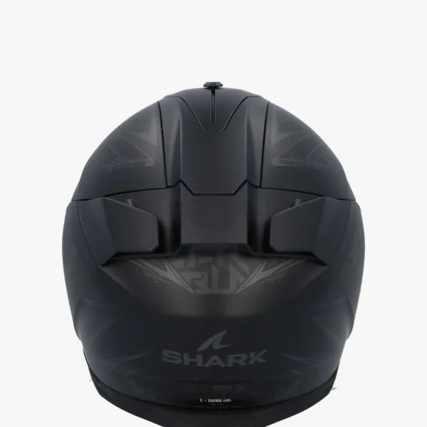 Shark D-Skwal 3 Blast-R Mat Black/Anthracite/Anthracite KAA> Integraalhelmen|Helmen Met Zonnevizier