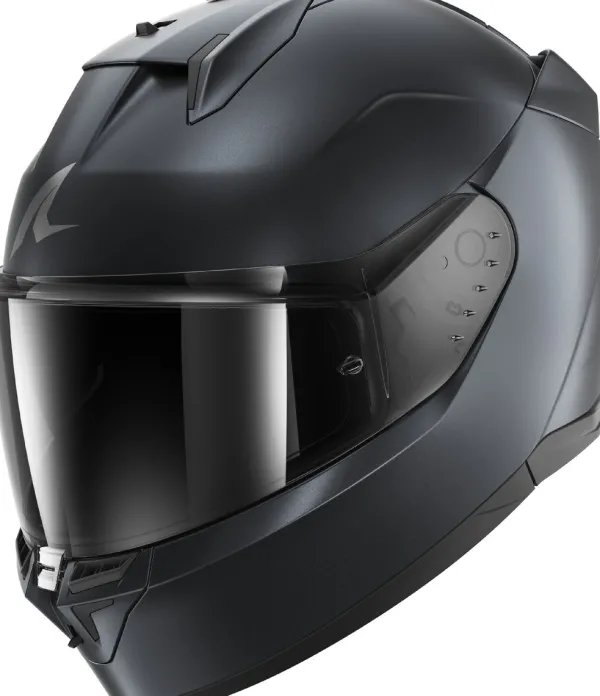 Shark D-Skwal 3 Dark Shadow Edition Mat B16> Integraalhelmen|Bluetooth Helmen