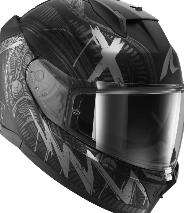 Shark D-Skwal 3 Shiever Mat KAS> Integraalhelmen|Bluetooth Helmen
