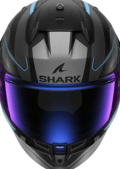 Shark D-Skwal 3 Sizler Mat KAB> Integraalhelmen|Helmen Met Zonnevizier