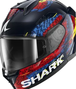 Shark D-Skwal 3 Speed-Vib BRB> Integraalhelmen|Bluetooth Helmen