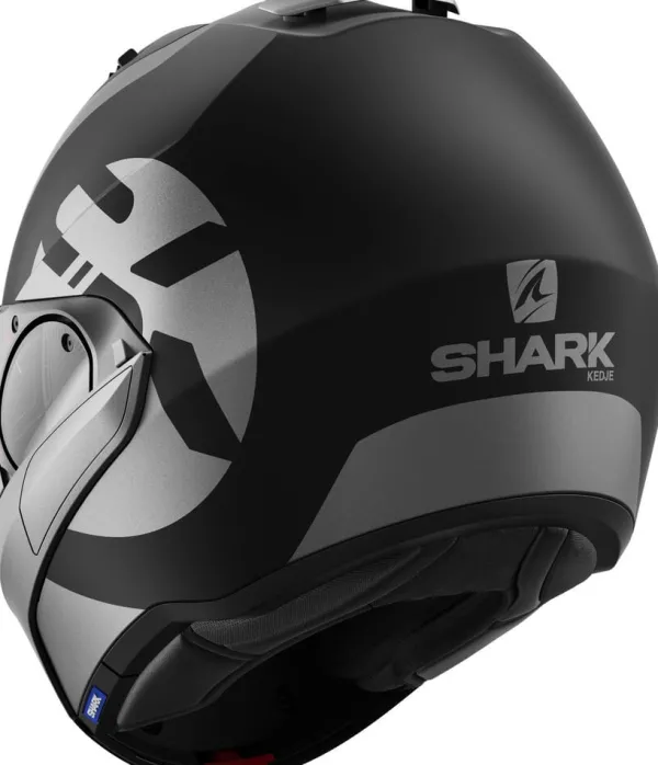 Shark Evo ES Kedge Mat Black Anthracite Black KAK> Systeemhelmen