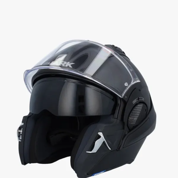 Shark Evo GT Matt Black KMA> Systeemhelmen