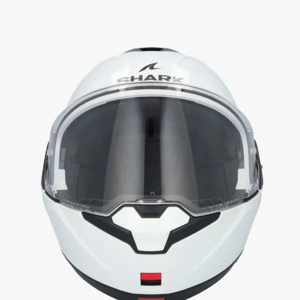 Shark OXO Blank W05> Systeemhelmen|Helmen Met Zonnevizier