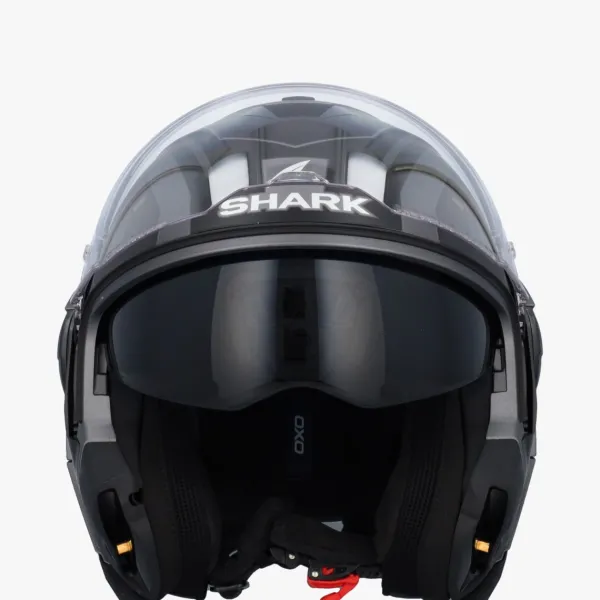Shark OXO Rydger Mat ABK> Systeemhelmen|Helmen Met Zonnevizier