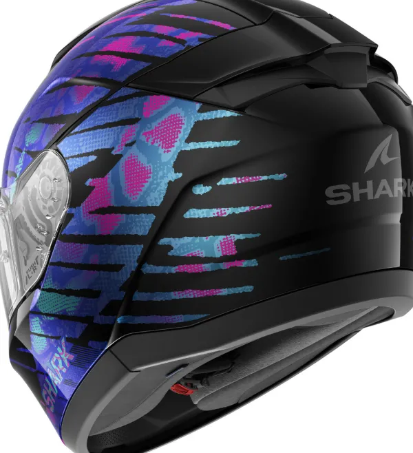 Shark Ridill 2 Reptaia KVX> Integraalhelmen|Bluetooth Helmen