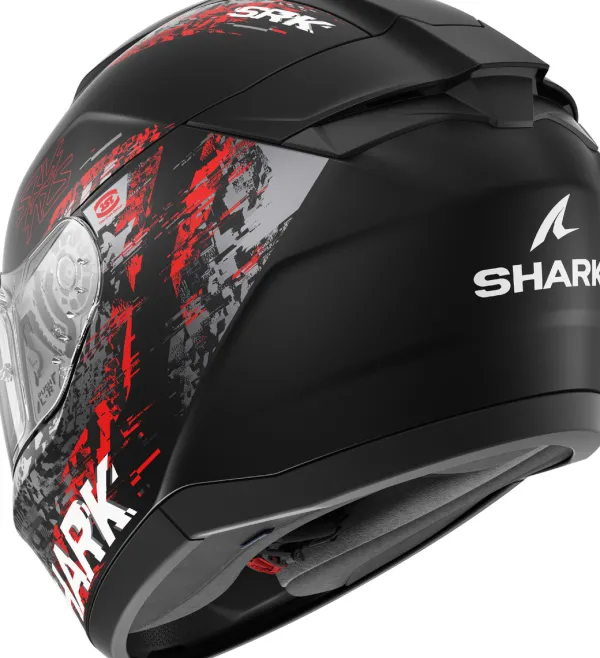 Shark Ridill 2 Speed-Vib Mat KAR> Integraalhelmen|Bluetooth Helmen