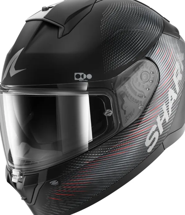Shark Ridill 2 Sp Lyne Mat KAA> Integraalhelmen|Bluetooth Helmen