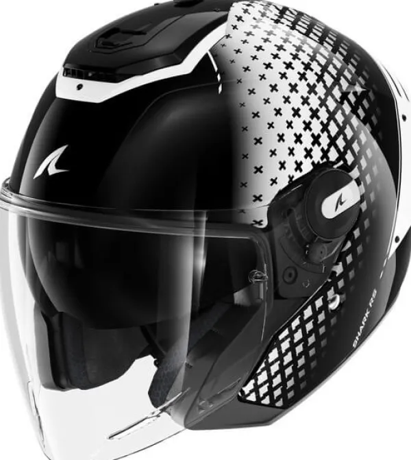 Shark RS Jet Stride KWK> Helmen Met Zonnevizier|Bluetooth Helmen