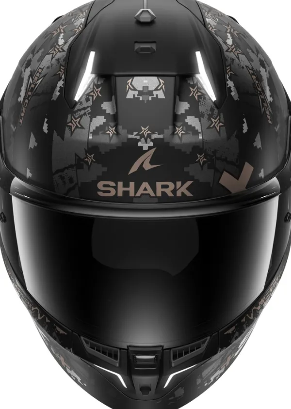 Shark Skwal i3 Hellcat Mat KUA> Integraalhelmen|Helmen Met Zonnevizier
