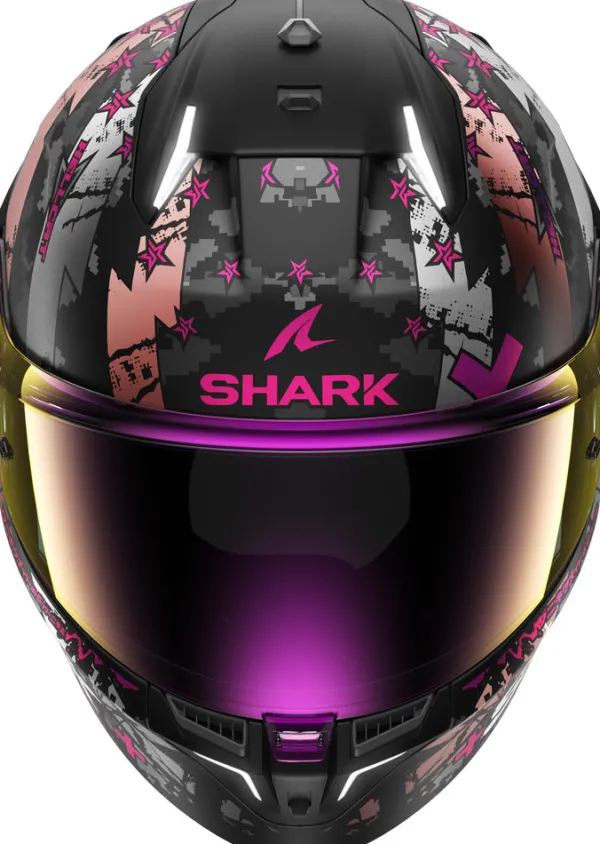 Shark Skwal i3 Hellcat Mat KUV> Integraalhelmen|Helmen Met Zonnevizier