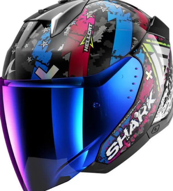 Shark Skwal I3 Jet Hellcat KUB> Jethelmen|Bluetooth Helmen