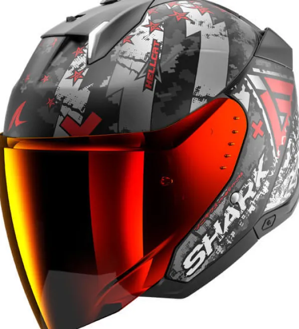 Shark Skwal I3 Jet Hellcat Mat KUR> Jethelmen|Bluetooth Helmen