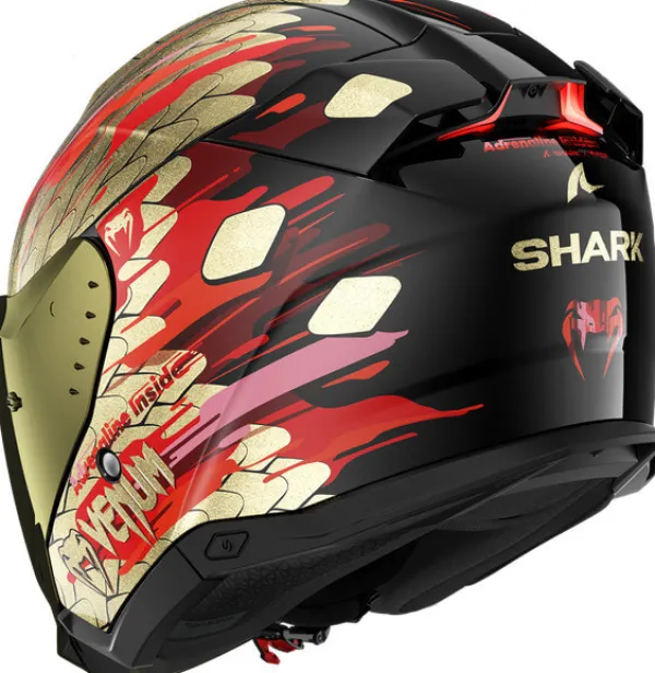 Shark Skwal I3 Jet Venum KRQ> Jethelmen|Bluetooth Helmen