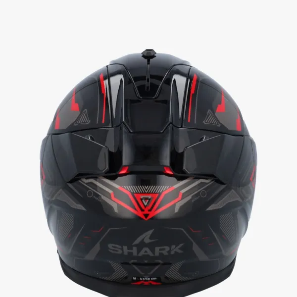 Shark Skwal I3 Linik Black/Anthracite/Red KAR> Integraalhelmen|Helmen Met Zonnevizier