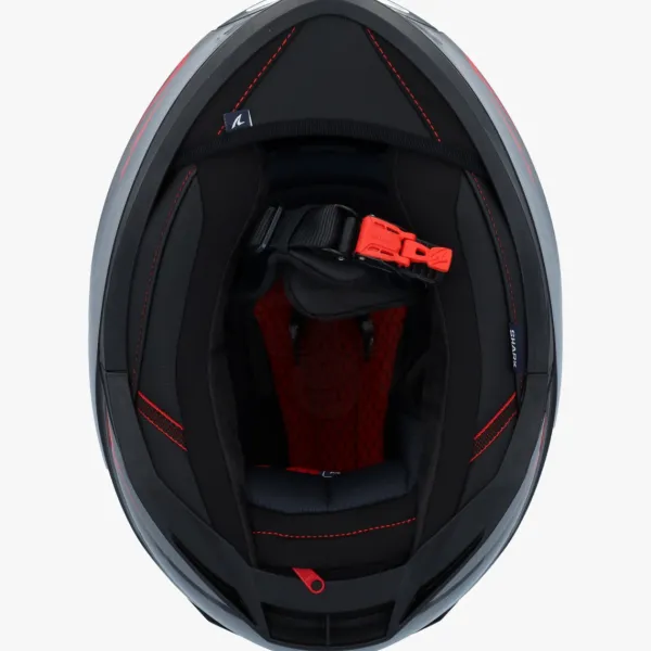 Shark Skwal I3 Linik Black/Anthracite/Red KAR> Integraalhelmen|Helmen Met Zonnevizier