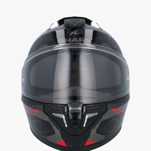 Shark Skwal I3 Linik Black/Anthracite/Red KAR> Integraalhelmen|Helmen Met Zonnevizier