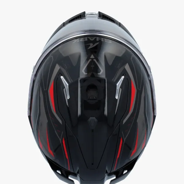 Shark Skwal I3 Linik Black/Anthracite/Red KAR> Integraalhelmen|Helmen Met Zonnevizier