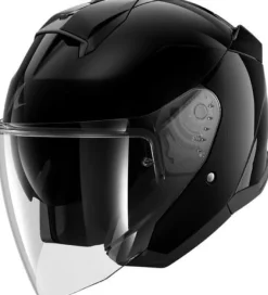 Shark Skwal Jet Blank BLK> Jethelmen|Bluetooth Helmen