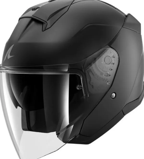 Shark Skwal Jet Blank Mat KMA> Jethelmen|Bluetooth Helmen