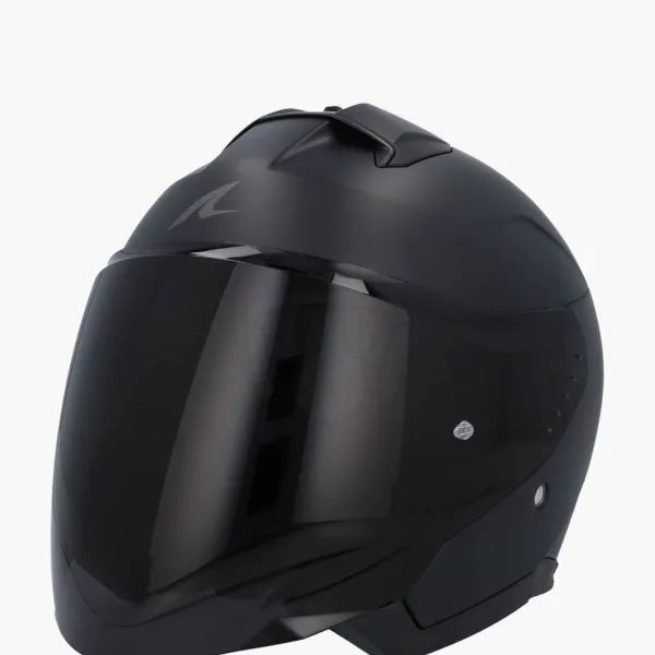 Shark Skwal Jet Dark Shadow Mat KMA> Jethelmen|Bluetooth Helmen