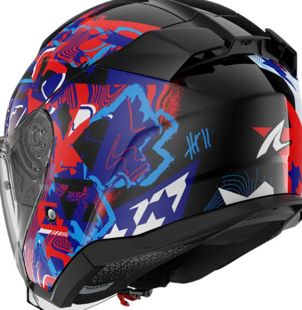 Shark Skwal Jet Pranz KBR> Jethelmen|Bluetooth Helmen