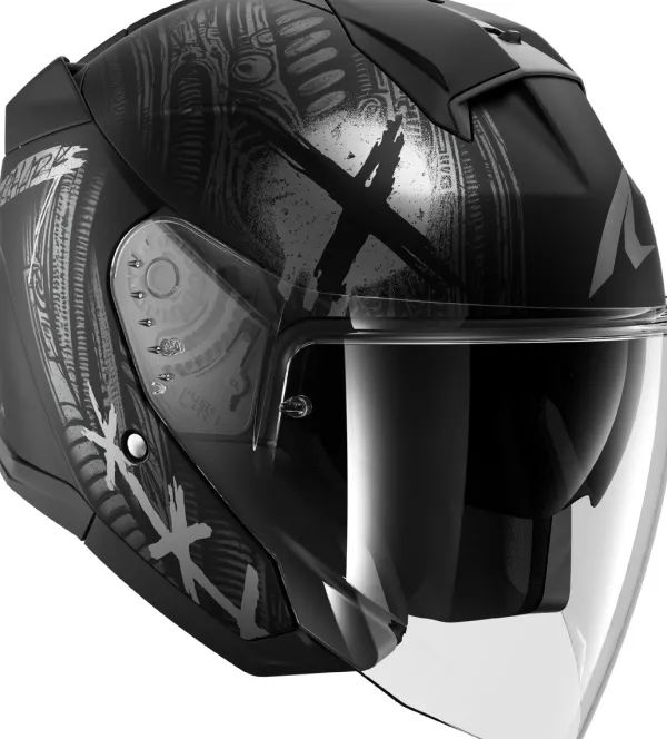 Shark Skwal JET Shiever Mat KAS> Jethelmen|Bluetooth Helmen