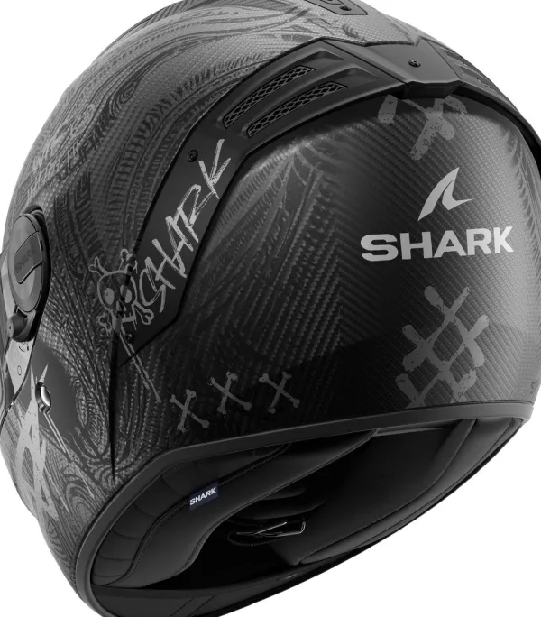 Shark Spartan RS Carbon Shiever Mat DAS> Integraalhelmen|Bluetooth Helmen