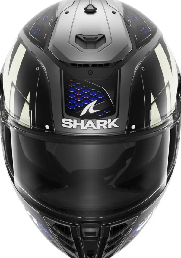 Shark Spartan RS Stingrey Mat AAB> Integraalhelmen|Helmen Met Zonnevizier