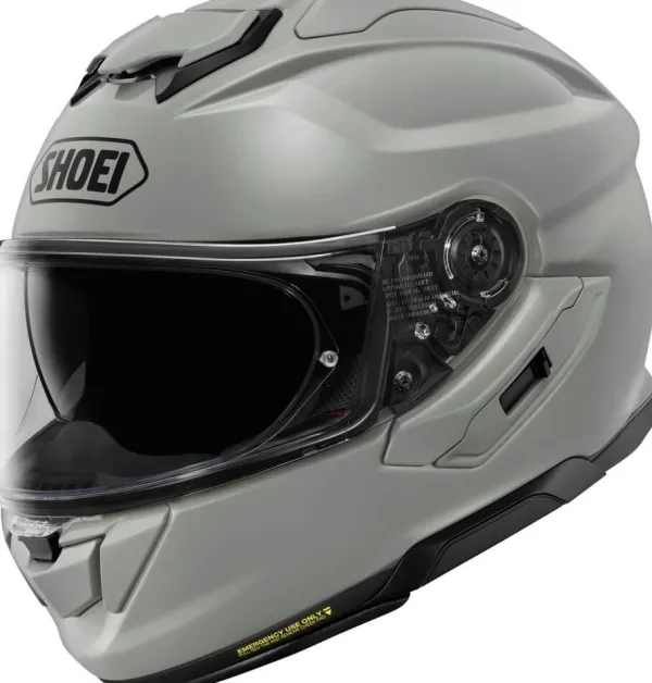 Shoei GT-AIR 3 Chalk Grey> Helmen Met Zonnevizier|Stille Motorhelmen