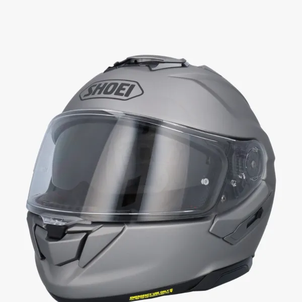 Shoei GT-AIR 3 Matt Deep Grey> Helmen Met Zonnevizier|Stille Motorhelmen