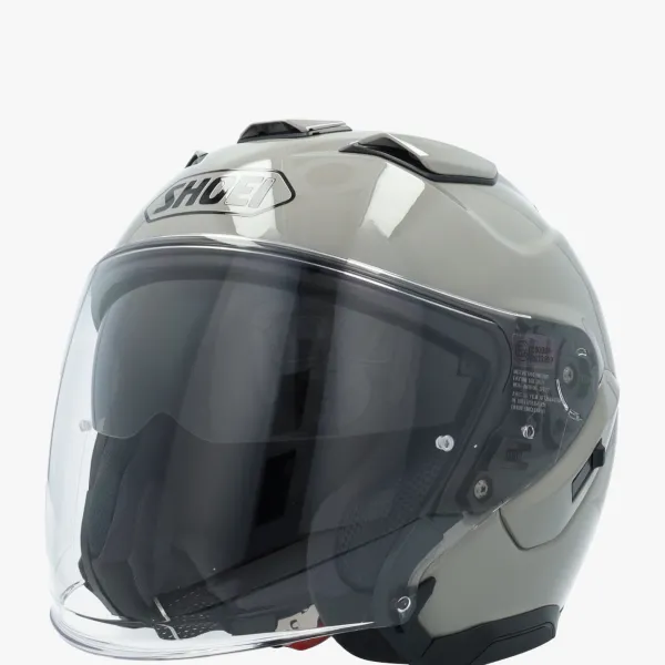 Shoei J-Cruise 3 Chalk Grey> Helmen Met Zonnevizier|Bluetooth Helmen