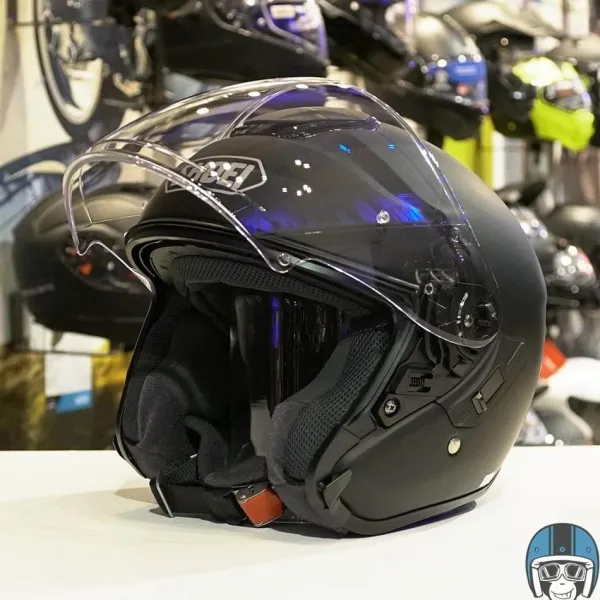 Shoei J-Cruise Mat Black> Jethelmen