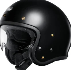 Shoei J.O2 Black> Retro Helmen|Jethelmen