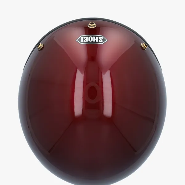 Shoei J.O2 Garnet Metallic> Retro Helmen|Helmen Met Zonnevizier