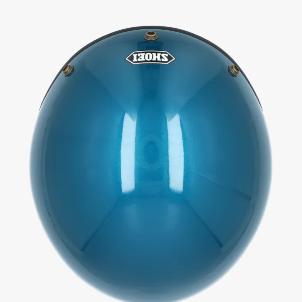 Shoei J.O2 Laguna Blue> Retro Helmen|Helmen Met Zonnevizier