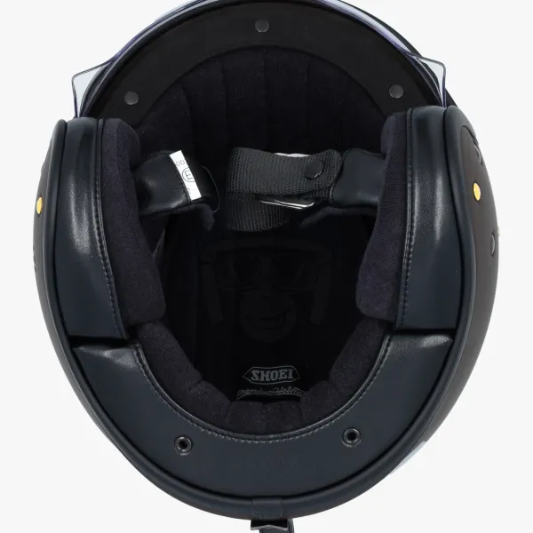 Shoei J.O2 Matt Brown> Retro Helmen|Helmen Met Zonnevizier
