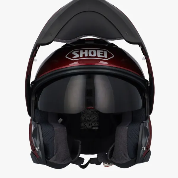 Shoei Neotec 3 Garnet Metallic> Systeemhelmen|Helmen Met Zonnevizier