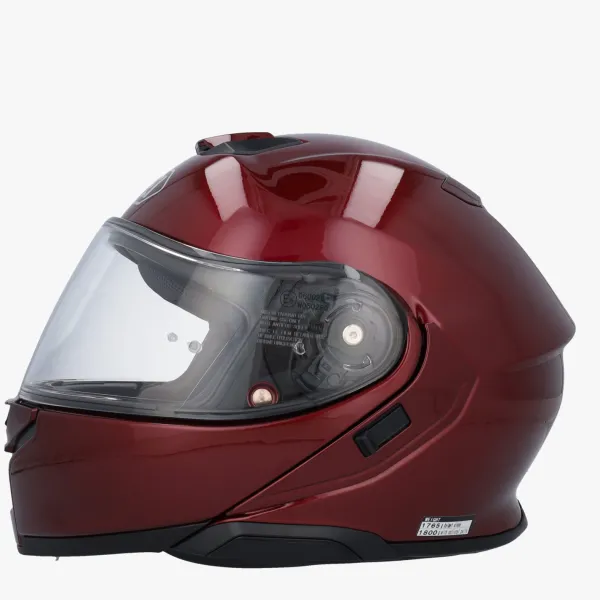 Shoei Neotec 3 Garnet Metallic> Systeemhelmen|Helmen Met Zonnevizier
