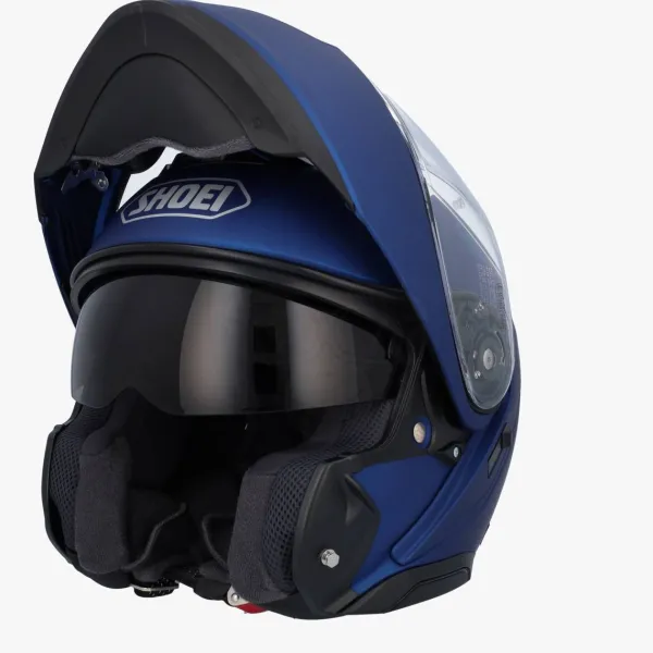Shoei Neotec 3 Matt Blue Metalic> Systeemhelmen|Helmen Met Zonnevizier