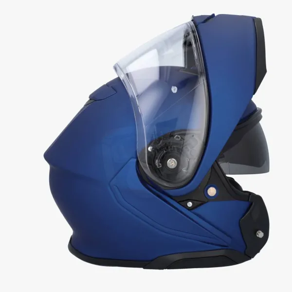 Shoei Neotec 3 Matt Blue Metalic> Systeemhelmen|Helmen Met Zonnevizier