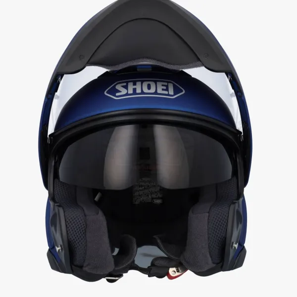 Shoei Neotec 3 Matt Blue Metalic> Systeemhelmen|Helmen Met Zonnevizier