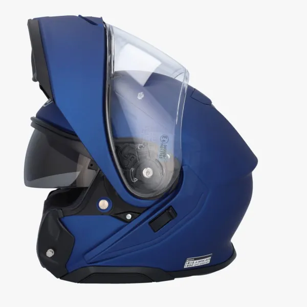 Shoei Neotec 3 Matt Blue Metalic> Systeemhelmen|Helmen Met Zonnevizier
