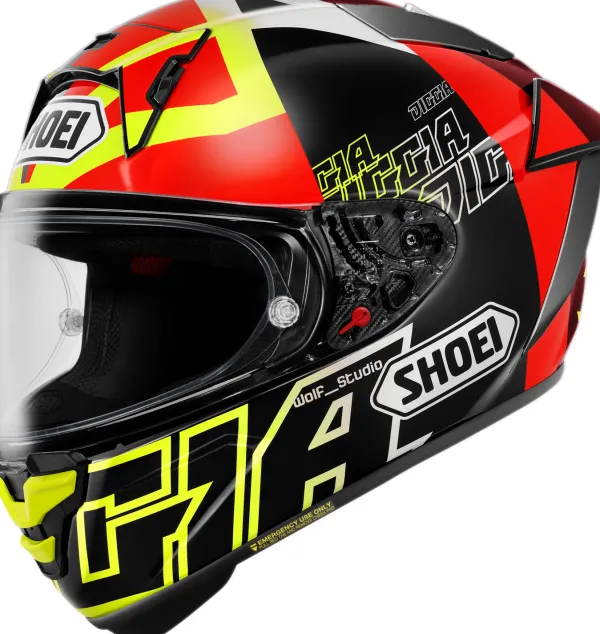 Shoei X-SPR PRO Diggia 2 TC-3> Integraalhelmen|Bluetooth Helmen